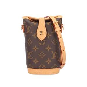 LOUIS VUITTON Authentic Brown Monogram Canvas Shoulder Bag